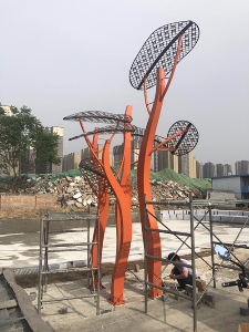 陜西景觀燈施工圖片